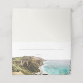 Waterverf Big Sur California Gastennaam (Buitenkant ongevouwen)