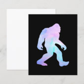 Waterverf Bigfoot (Voorkant / Achterkant)