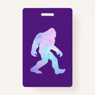 Waterverf Bigfoot Badge