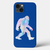 Waterverf Bigfoot Case-Mate iPhone Case (Achterkant)