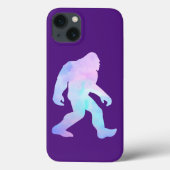 Waterverf Bigfoot Case-Mate iPhone Case (Achterkant)