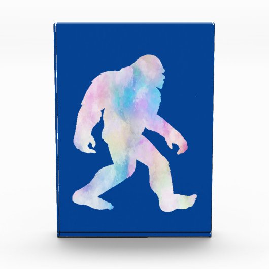 Waterverf Bigfoot Fotoblokken (Voorkant)