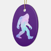 Waterverf Bigfoot Keramisch Ornament (Links)