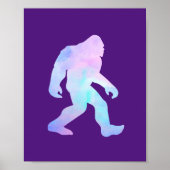 Waterverf Bigfoot Poster (Voorkant)