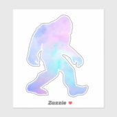 Waterverf Bigfoot Sticker (Vel)