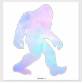 Waterverf Bigfoot Sticker (Vel)