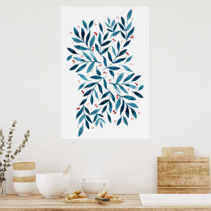  waterverf bijkantoren poster