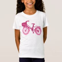 Waterverf Bike- Roze