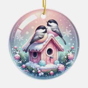 Waterverf Bird Ornament