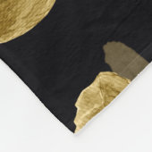 Waterverf Birds:  bloemontwerp. Fleece Deken (Hoek)