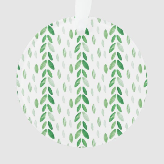 waterverf bladeren ornament (voorkant)