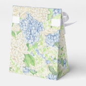 Waterverf Blauw en Wit Hydrangea Crest Bedankdoosjes (Achterkant)