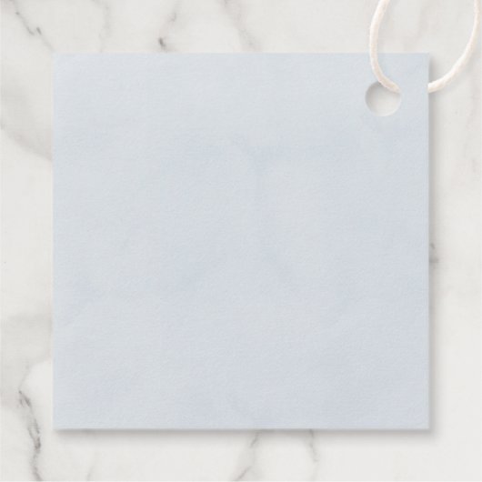 waterverf blauw kruis Baptisme Bedankjes Labels (Achterkant)