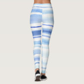 Waterverf blauw leggings (Achterkant)
