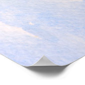 Waterverf Blauwe bessen Poster (Hoek)