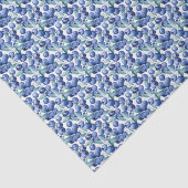 Waterverf Blauwe bessen Tissuepapier (Detail)