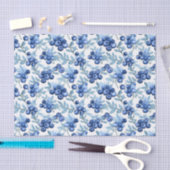 Waterverf Blauwe bessen Tissuepapier (Craft)