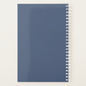 Waterverf blauwe krab planner (Achterkant)