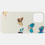 Waterverf blauwe vlinders. Odilon Redon Case-Mate iPhone Case (Achterkant / Rechts)