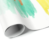 Waterverf blij marmerpapier cadeaupapier (Rol Hoek)