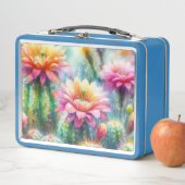 Waterverf bloeiende succulente Cactus Cacti Plante (In situ)