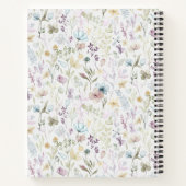Waterverf bloem notitieboek (Achterkant)
