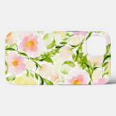 Waterverf bloem pony bloem speck iPhone Case-Mate iPhone Case (Achterkant (horizontaal))