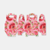 Waterverf Bloemachtige Bruidsdouche Bedankdoosjes (Uitgevouwen)