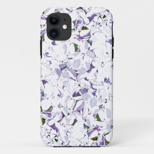 Waterverf bloemboeket van hydrangeas. Case-Mate iPhone case (Achterkant)
