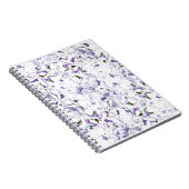 Waterverf bloemboeket van hydrangeas. notitieboek (Rechterzijde)