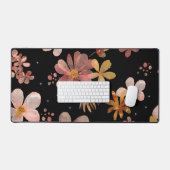 Waterverf bloemen 2 bureaumat (Keyboard & Muis)