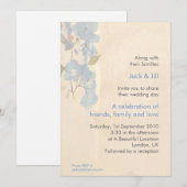 Waterverf bloemen 5x7 kaart (Voorkant / Achterkant)