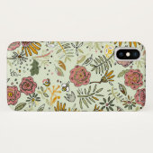 Waterverf Bloemen Bijen Elegant Modern Case-Mate iPhone Case (Achterkant (horizontaal))