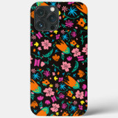 Waterverf Bloemen Bloemen Naadloze Patroon Case-Mate iPhone Case (Achterkant)