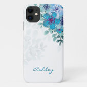 Waterverf bloemen en bladeren Case-Mate iPhone case (Achterkant)