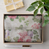 Waterverf bloemen en script op perkament papier (Geschenk)