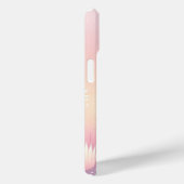 Waterverf bloemen en zon met naam Case-Mate iPhone case (Achterkant / Rechts)