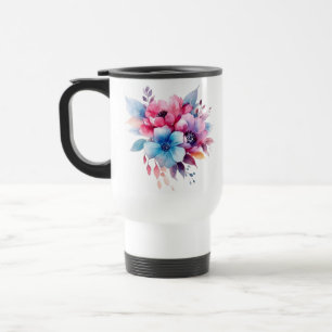 Waterverf Bloemen Floral Design-45893 Reisbeker