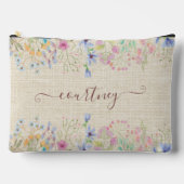 Waterverf bloemen gepersonaliseerd etui (Voorkant)