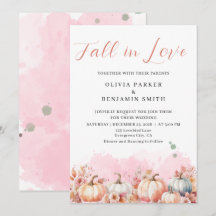 Waterverf Bloemen Herfst Roze Pompoen Herfst Bruil