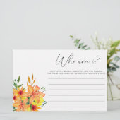 Waterverf bloemen Ik vrijgezellenfeest spel Briefpapier (Staand voorkant)