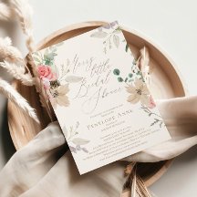 Waterverf Bloemen Kerst, feestelijk elegant