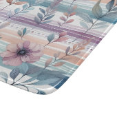 Waterverf Bloemen Keuken Decor Snijplank (Hoek)