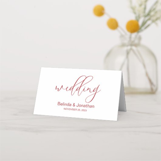 Waterverf bloemen Magnolias Rustic Wedding (Achterkant)