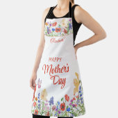 Waterverf bloemen Moederdag Schort (Insitu)