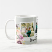 Waterverf Bloemen Multi Foto Werelden Grootste Moe Koffiemok (Links)