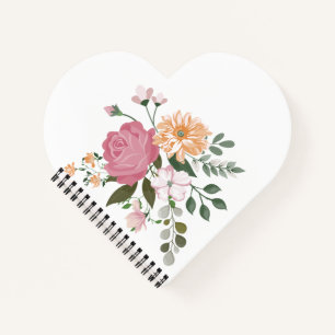 Waterverf bloemen notitieboek