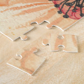 Waterverf Bloemen Puzzel (Zijkant)