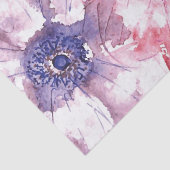 Waterverf bloemen tissuepapier (Detail)