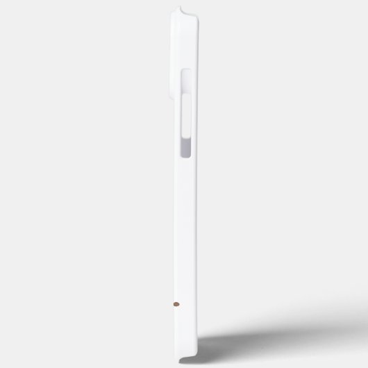 Waterverf Bloemen Wit en Sinaasappel Kat Case-Mate iPhone Case (Achterkant / Links)